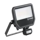 Ledvance Projecteur LED Aluminium Noir 41W 6000lm 100D - 840 Blanc Froid | IP65 - Détecteur De Mouvement Et De Lumière - Symétrique