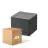 Voordeelpak 4x D'Lite Wandlamp  Elingen Solar Zwart Up & Down - 830 Warm Wit | IP54 - Bewegingssensor